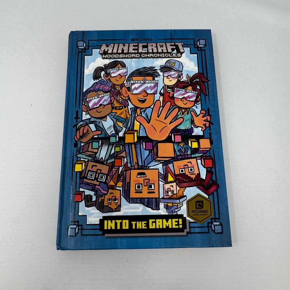 Minecraft Book for Children Into the Game! Woodsword Chronicles Book #1 LIKE NEW